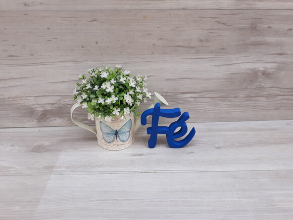 Palavra decorativa Fé - Linha CK