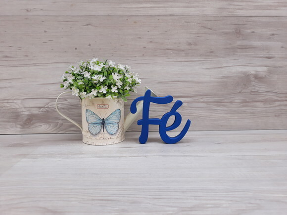 Palavra decorativa Fé - Linha CK