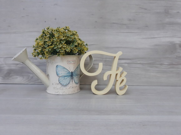 Palavra Decorativa Fé Mod LS