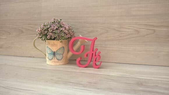 Palavra Decorativa Fé Mod LS