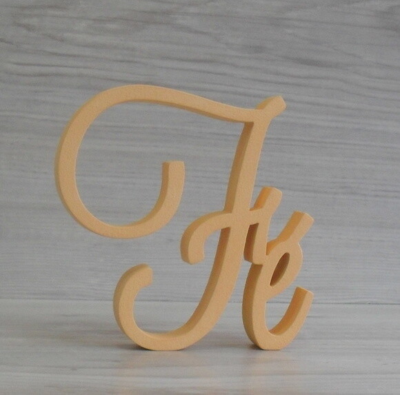 Palavra Decorativa Fé Mod LS