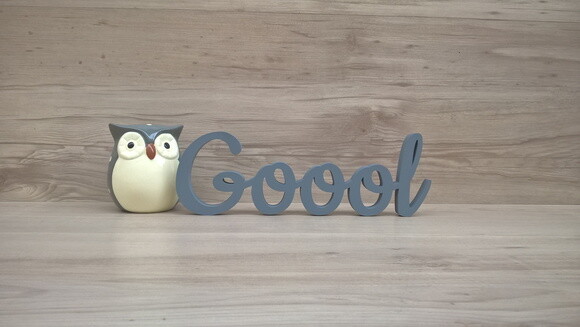 Palavra Decorativa Goool - Linha Ck