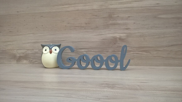 Palavra Decorativa Goool - Linha Ck