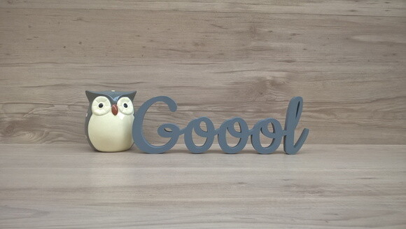 Palavra Decorativa Goool - Linha Ck