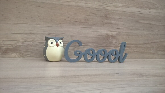 Palavra Decorativa Goool - Linha Ck