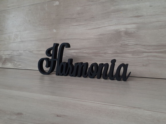 Palavra Decorativa Harmonia Mod Ls