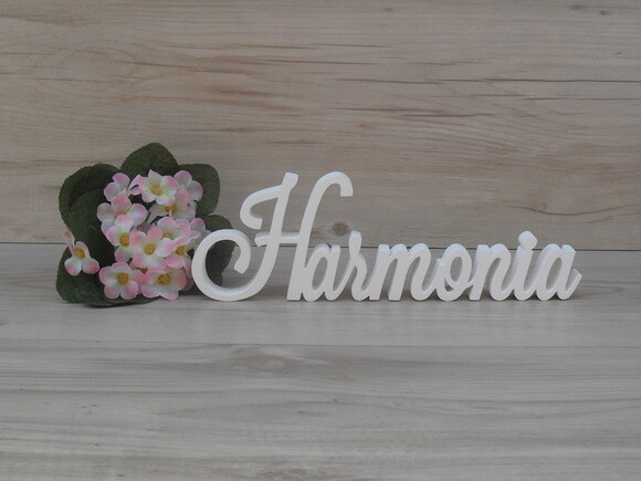 Palavra decorativa Harmonia Mod LS