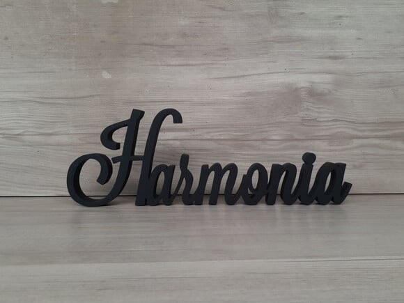 Palavra Decorativa Harmonia Mod Ls