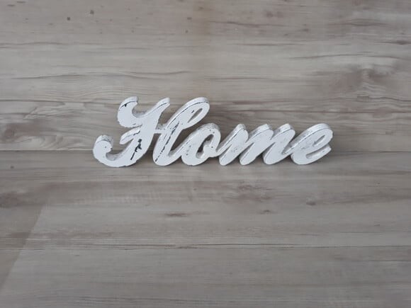 Palavra decorativa Home - clássico