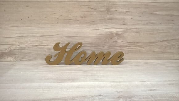 Palavra decorativa Home - clássico