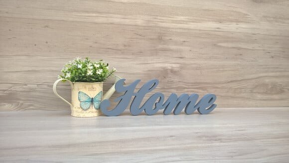 Palavra decorativa Home - clássico
