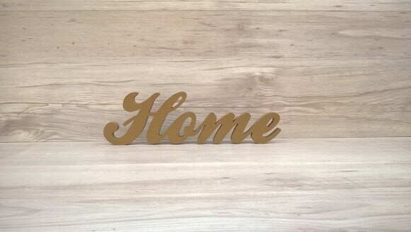 Palavra decorativa Home - clássico