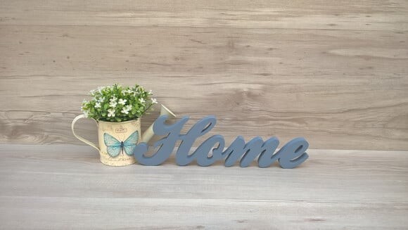 Palavra decorativa Home - clássico