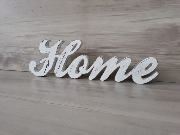 Palavra decorativa Home - clássico