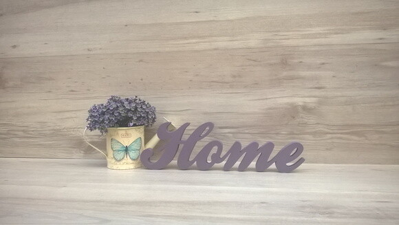 Palavra decorativa Home - clássico