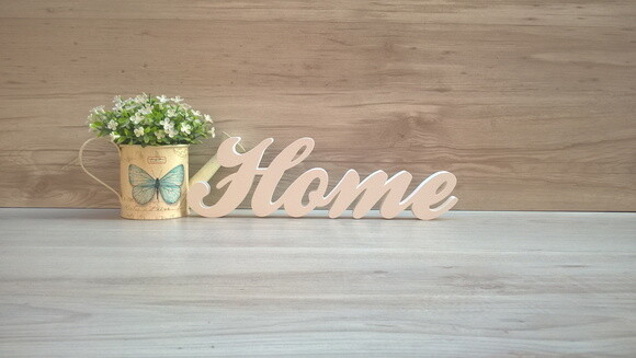 Palavra decorativa Home - clássico