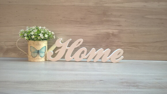 Palavra decorativa Home - clássico