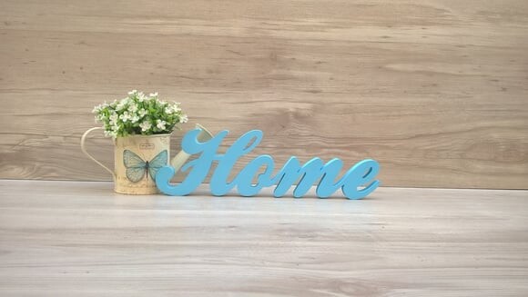 Palavra decorativa Home - clássico
