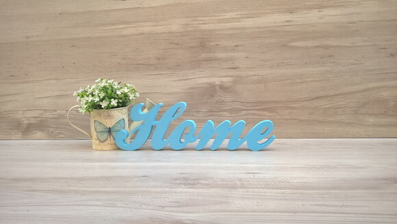 Palavra decorativa Home - clássico