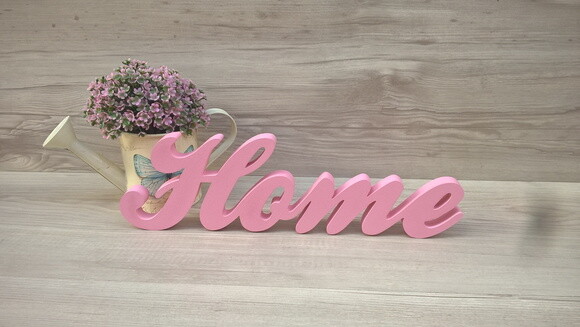 Palavra decorativa Home - clássico