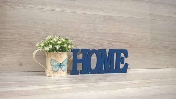 Palavra decorativa HOME - linha BK M