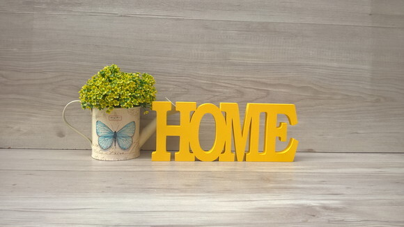 Palavra decorativa HOME - linha BK M