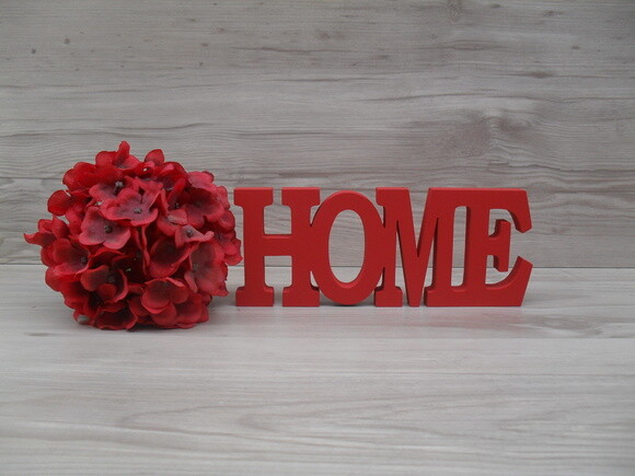 Palavra decorativa HOME - linha BK M