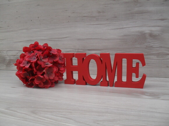 Palavra decorativa HOME - linha BK M