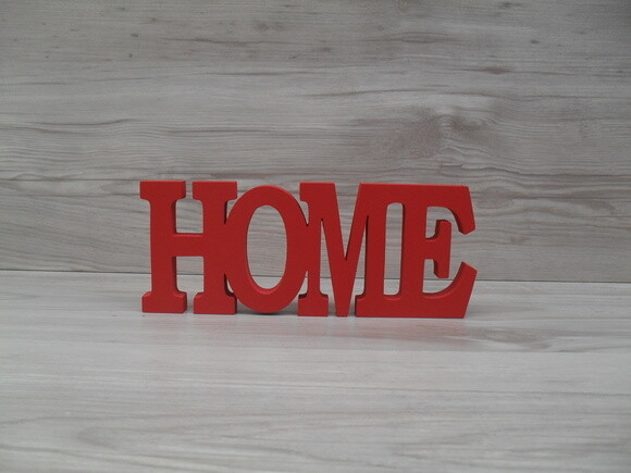 Palavra decorativa HOME - linha BK M
