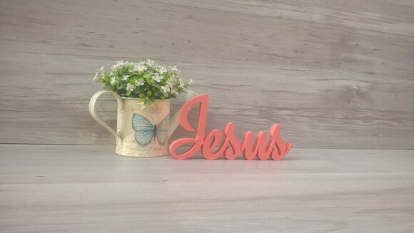 Palavra decorativa Jesus - clássico