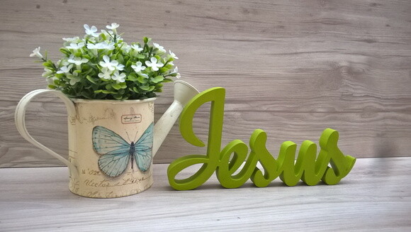 Palavra decorativa Jesus - clássico