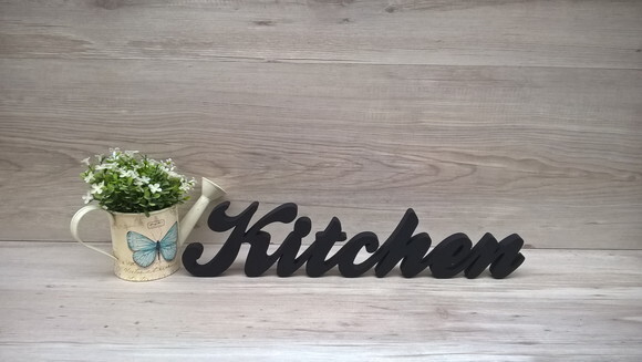 Palavra decorativa Kitchen - clássico