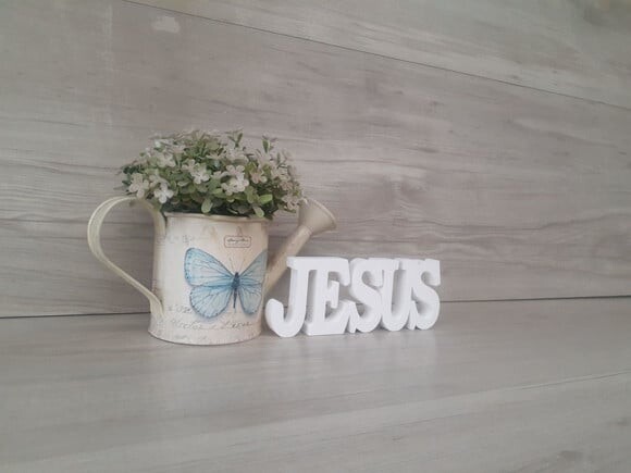 Palavra Decorativa Jesus - Linha Bk