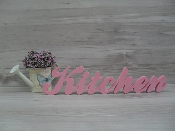 Palavra decorativa Kitchen - clássico