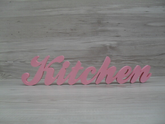 Palavra decorativa Kitchen - clássico