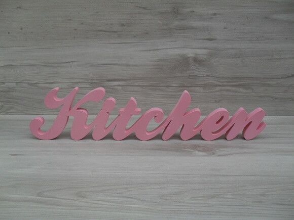 Palavra decorativa Kitchen - clássico