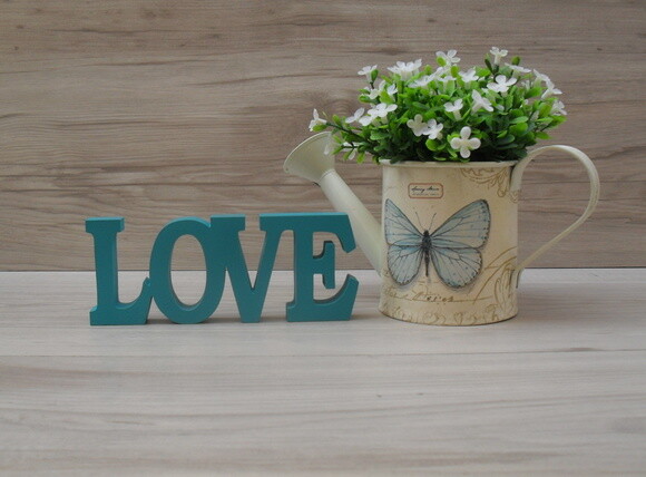 Palavra decorativa LOVE - linha BK