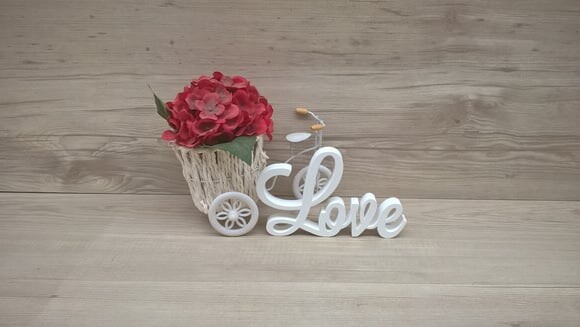 Palavra Decorativa Love Mod. LS