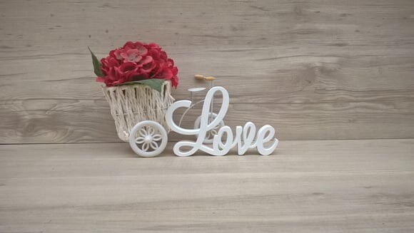 Palavra Decorativa Love Mod. LS