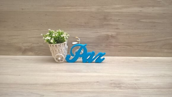 Palavra decorativa Paz - clássico