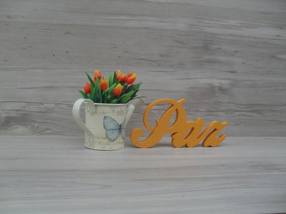 Palavra decorativa Paz - clássico