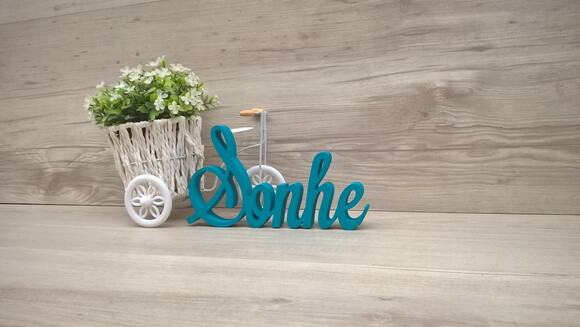Palavra Decorativa Sonhe Mod LS