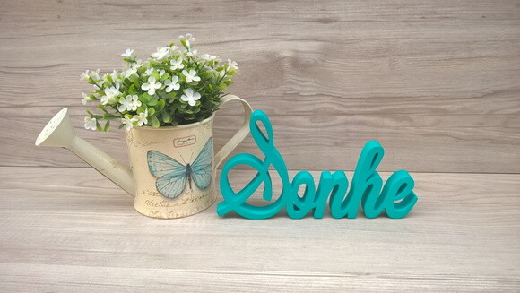 Palavra Decorativa Sonhe Mod LS