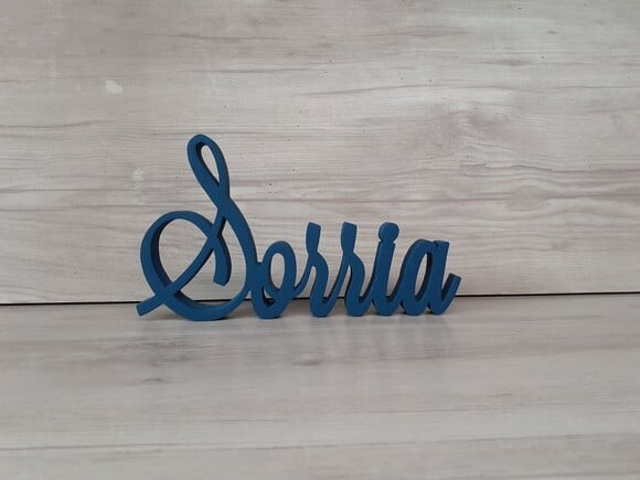 Palavra Decorativa Sorria Mod Ls