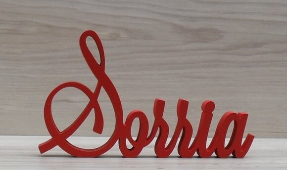 Palavra Decorativa Sorria Mod LS