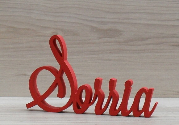 Palavra Decorativa Sorria Mod LS