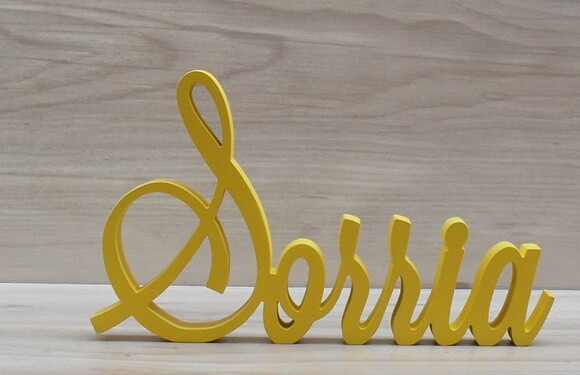 Palavra Decorativa Sorria Mod LS