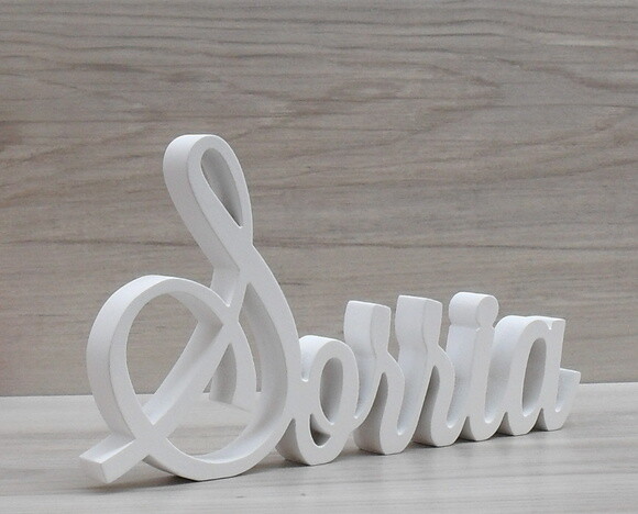 Palavra Decorativa Sorria Mod LS