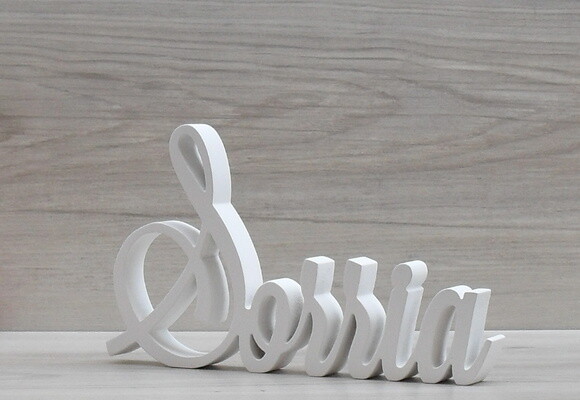 Palavra Decorativa Sorria Mod LS