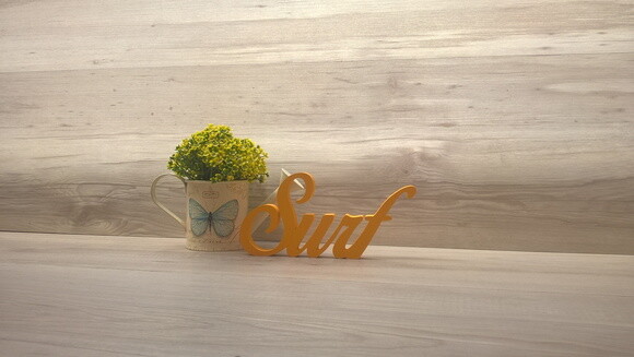 Palavra decorativa Surf